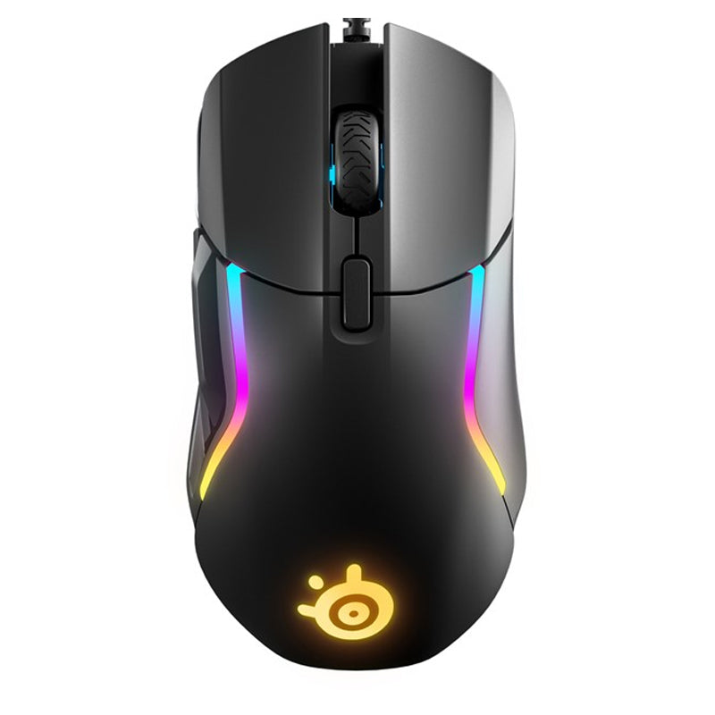SteelSeries Rival 5 RGB Wired Gaming Mouse - Black