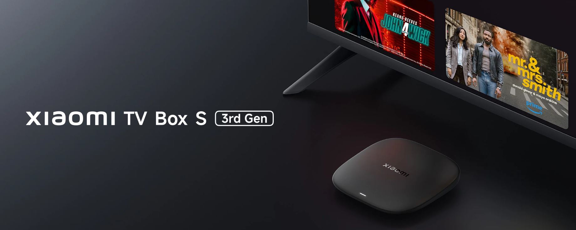 Xiaomi Mi TV Box S (3rd Gen) TV Box 4K Ultra HD Streaming Media Player