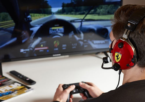 Thrustmaster T.Racing Scuderia Ferrari Edition Gaming Headset For PC, PS4, PS5, Xbox One