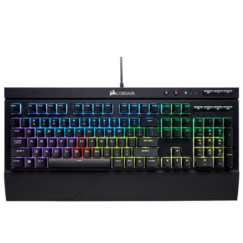 Corsair K68 RGB Mechanical Gaming Keyboard (CHERRY MX Red Switch) - Black
