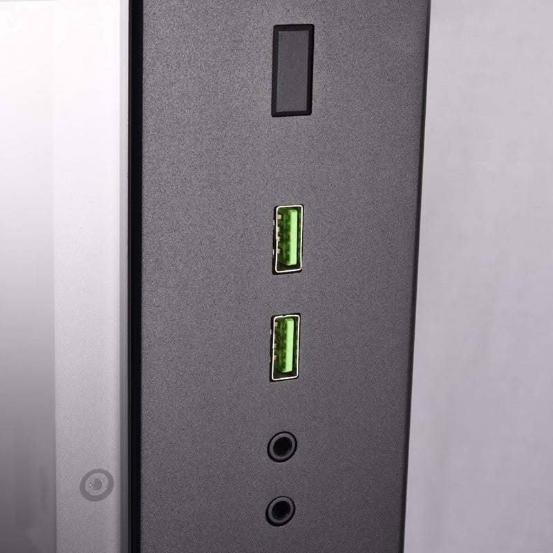 LIAN LI Dynamic Razer Edition Mid Tower Gaming Case - Black (Fans Not Included)