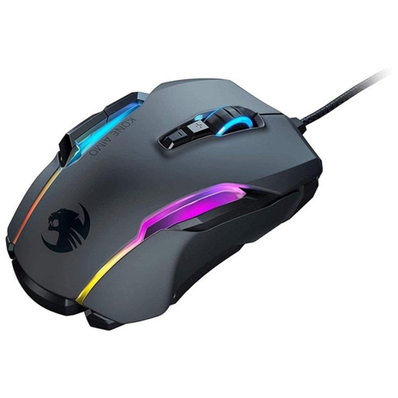 ROCCAT Kone AIMO Remastered RGBA Smart Customization Wired Gaming Mouse