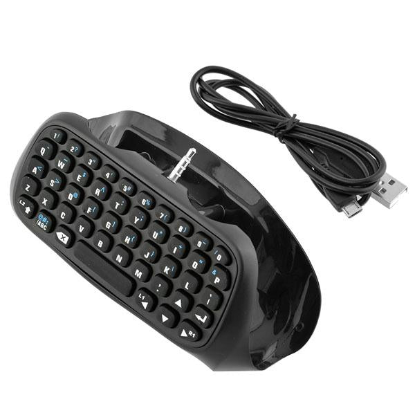 Dobe Bluetooth 3.0 Keyboard for PS4 Controller - Black