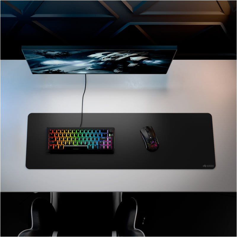Glorious GMP 2 Edgeless Cloth Gaming Mouse Pad Large Extended (280 mm x 915 mm) - Black