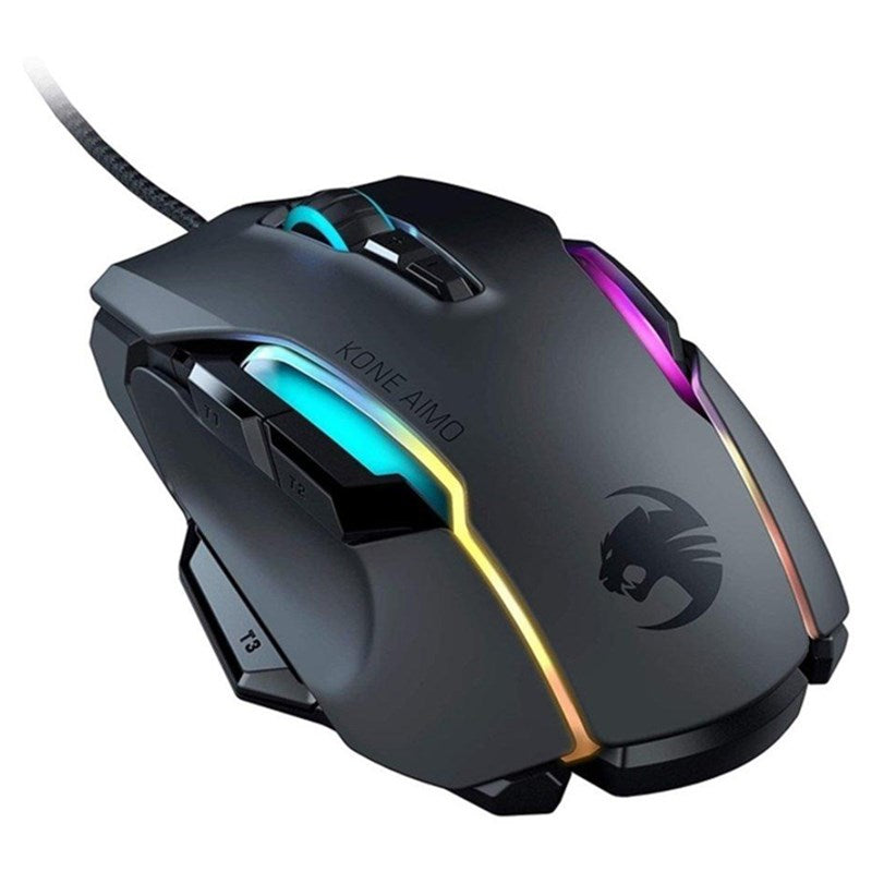 ROCCAT Kone AIMO Remastered RGBA Smart Customization Wired Gaming Mouse
