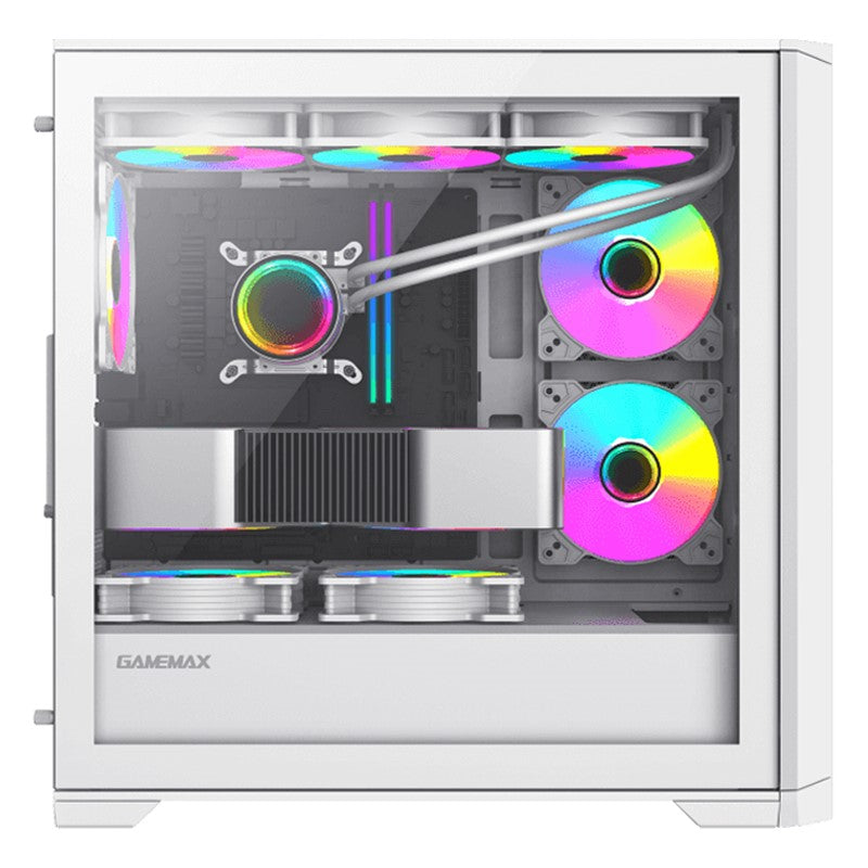 GameMax Destroyer TGB Tempered Glass RGB Micro-ATX Gaming Case
