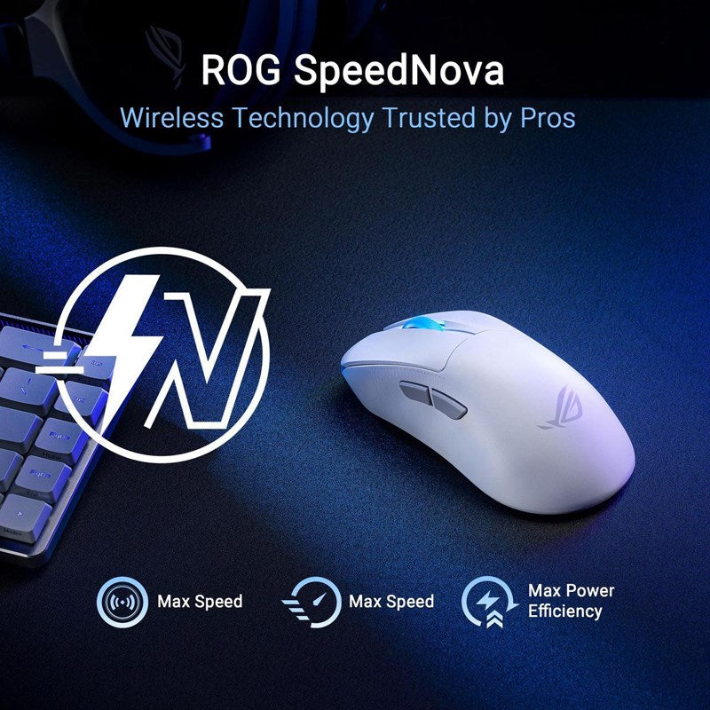 Asus ROG KERIS II ACE Wireless Ultralight RGB Gaming Mouse
