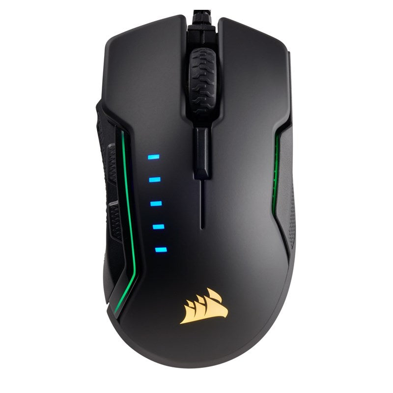 Corsair GLAIVE Wired RGB Gaming Mouse - Black