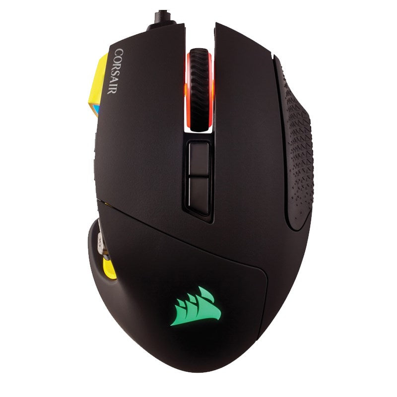 Corsair SCIMITAR PRO RGB Optical MOBA/MMO Gaming Mouse - Yellow