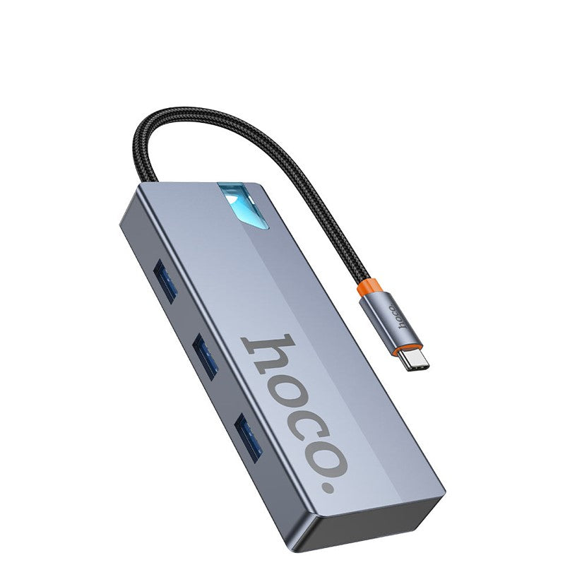 Buy Hoco Type-C to 3 × USB-A + HDTV + Type-C in Kuwait | Blink