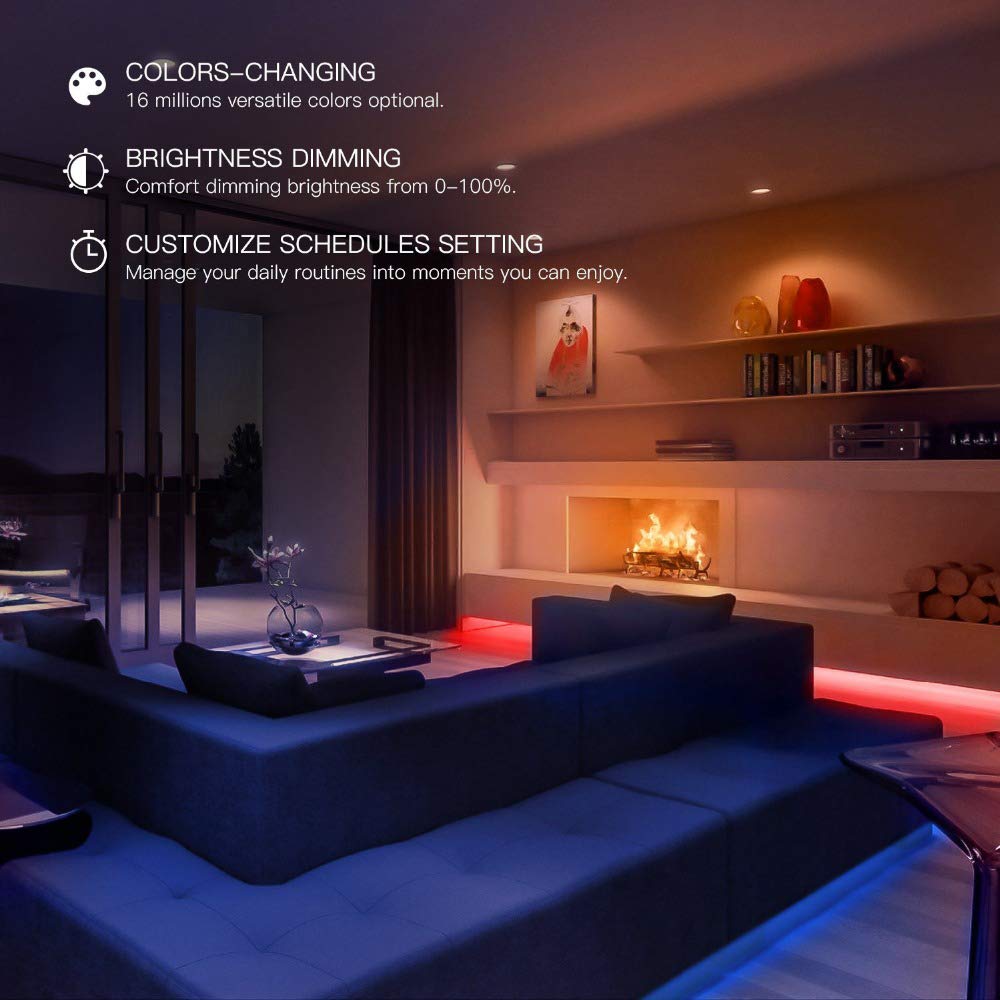 Xiaomi Yeelight LED Strip Lights For Bedroom, TV, Kitchen - 1M