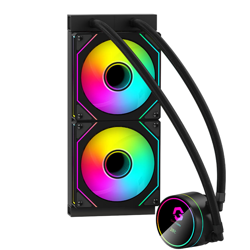 GAMEON GO-240 KRAKEN A380-BLK Liquid CPU Cooler - Black