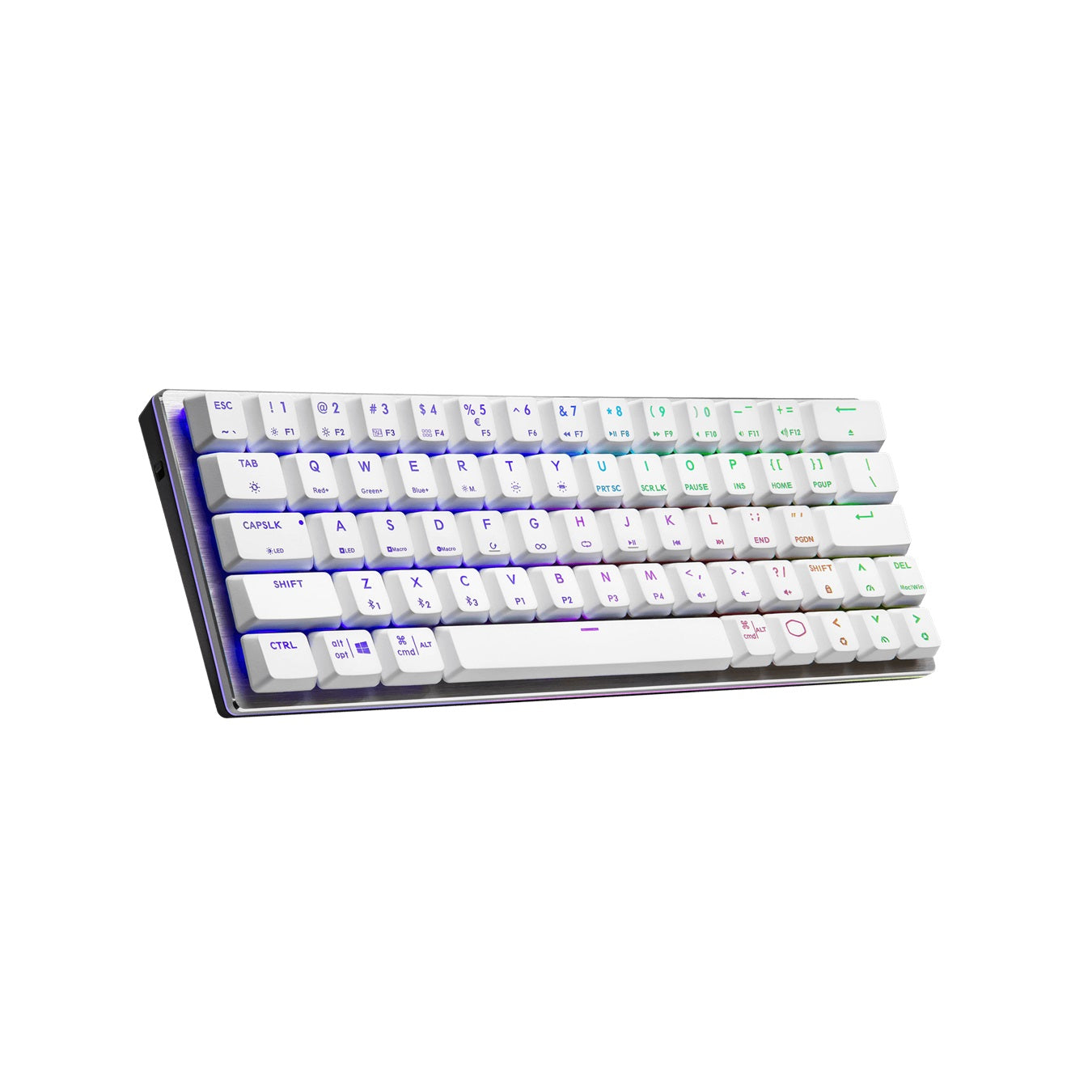 Cooler Master SK622 Hybrid Wireless Mechanical Gaming Keyboard (Red Switch) - White