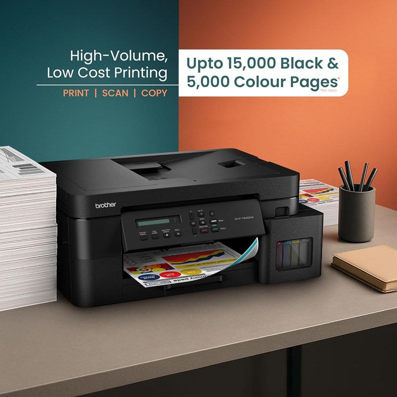 Brother Workforce Ink Tank Brother Ink Tank High-Speed Multifunction Wireless Printer with ADF an