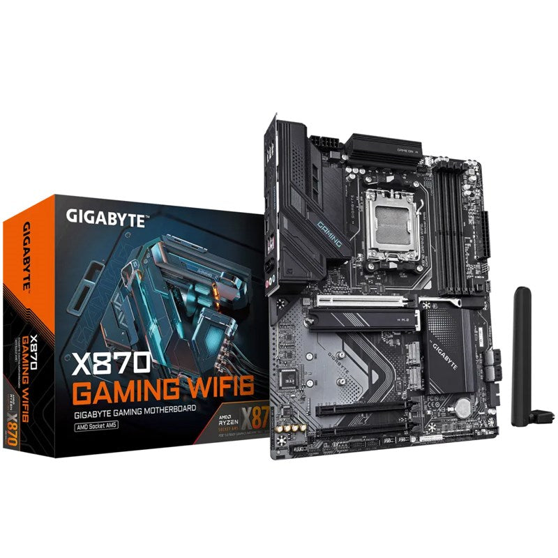 GIGABYTE X870 GAMING WIFI6 AM5 DDR5 ATX Gaming Motherboard