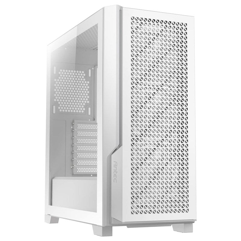 Antec P20C E-ATX Mid Tower Gaming PC Case - White (3 Fans Included)