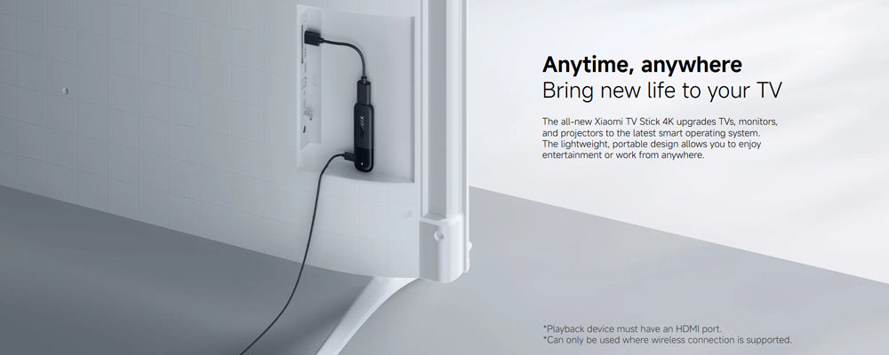 Xiaomi TV Stick 4K (2nd Gen) With Built In Chromecast, 8 GB ROM And 2 GB RAM