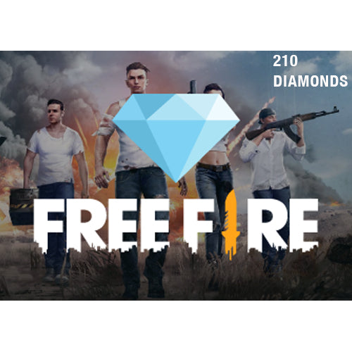 Free Fire Diamond Pins 210 - US