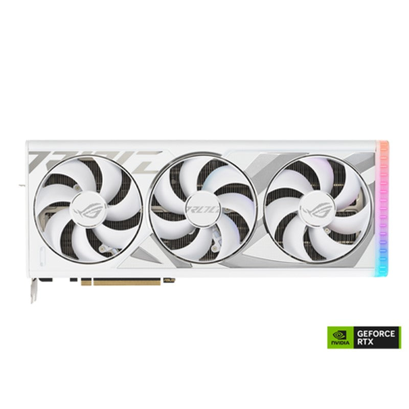 Asus ROG Strix GeForce RTX 4080 SUPER 16GB GDDR6X OC White Edition Gaming Graphics Card