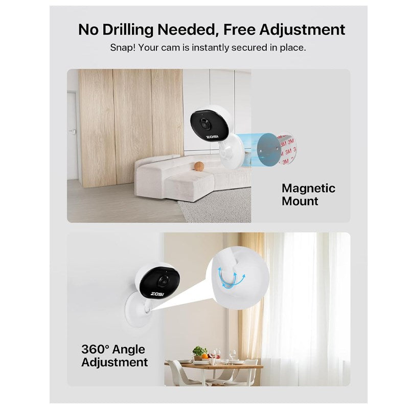 Zosi 2.0 MP Indoor Camera