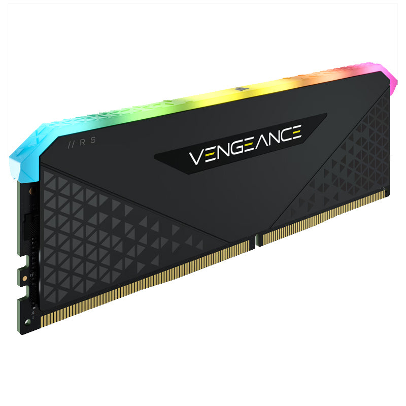 Corsair Vengeance RGB RS 16GB (1 x 16GB) DDR4 3600MHz C18 RAM Memory Kit - Black