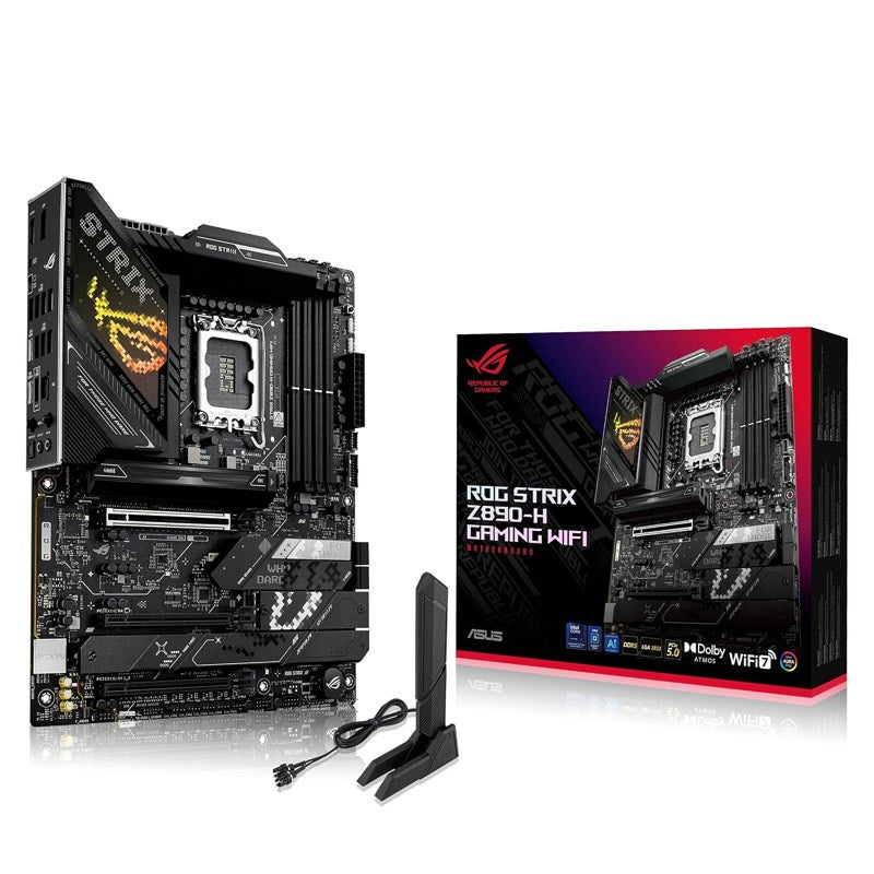Asus ROG STRIX Z890-H GAMING WIFI DDR5 ATX Gaming Motherboard