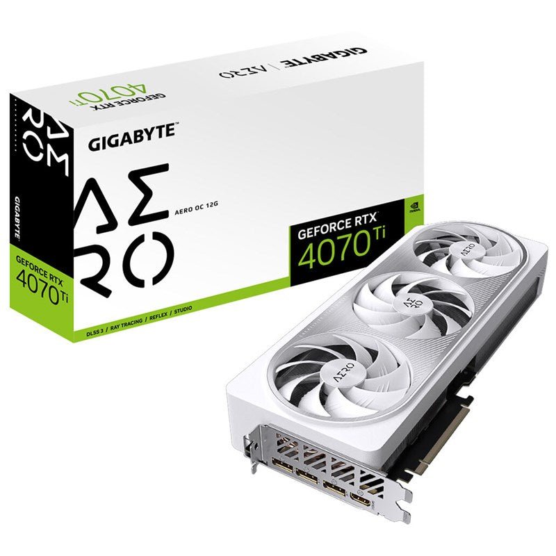 Gigabyte GeForce RTX 4070 Ti AERO 12GB OC GDDR6X Gaming Graphics Card