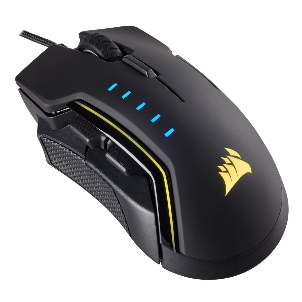 Corsair GLAIVE Wired RGB Gaming Mouse - Black