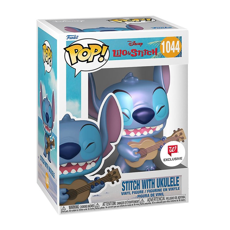 Funko Pop Jumbo! Disney: Lilo and Stitch - Stitch with Uke (Exc)