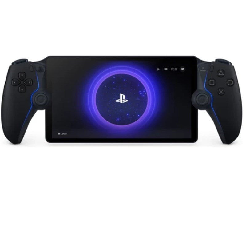 Sony PlayStation 5 (PS5) Slim Digital Console - Two DualSense Wireless Controllers Bundle - White + Sony PlayStation Portal Remote Player - Midnight Black