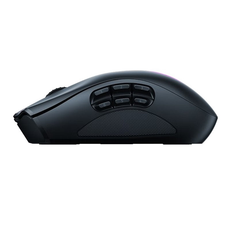 Razer Naga V2 Pro MMO Wireless Gaming Mouse with HyperScroll Pro Wheel - Black