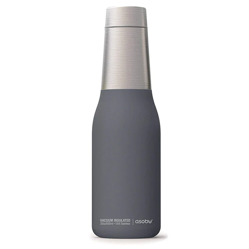 Asobu Oasis Vacuum Insulated Double Walled Water Bottle, 20 oz (600 ml)