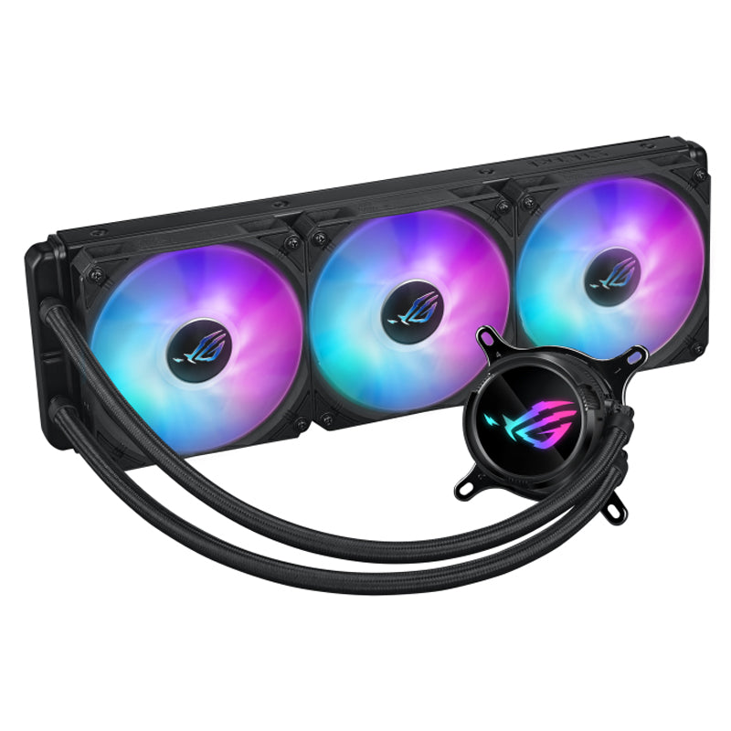 Asus ROG STRIX LC III 360 ARGB AIO Liquid CPU Cooler - Black