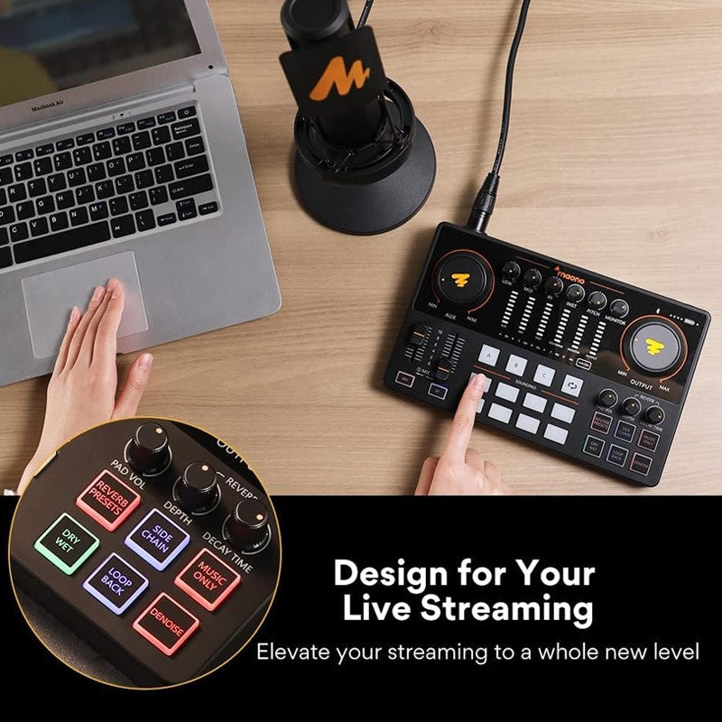 Maonocaster AME2 Audio Interface & Podcast Equipment