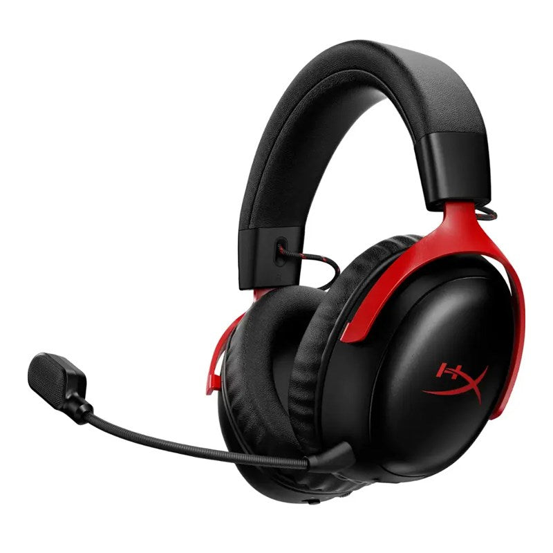 HyperX Cloud III S Wireless / Bluetooth Gaming Headset for PC, Mac, PS4/PS5, Mobile, Switch - Black/Red