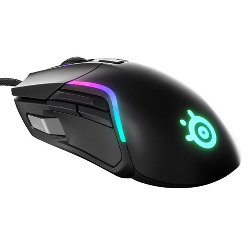 SteelSeries Rival 5 RGB Wired Gaming Mouse - Black