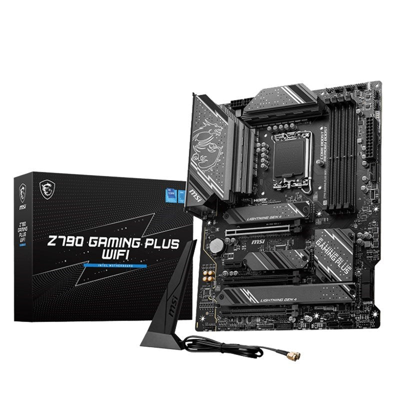 MSI Z790 GAMING PLUS WIFI DDR5 LGA 1700 ATX Gaming Motherboard