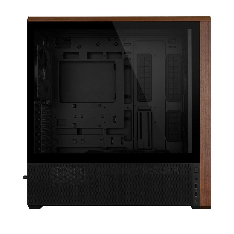 LIAN LI Lancool 217 Mid Tower ATX Gaming Case - Black (5 Fans Included)