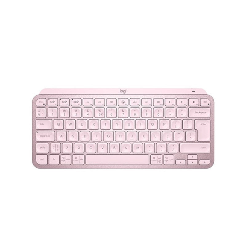 Logitech Zone 300 Headset - Rose + Logitech Signature M650 Mouse - Rose + Logitech MX Keys Keyboard, English - Rose Pink + Logitech Brio 300 Webcam - Rose