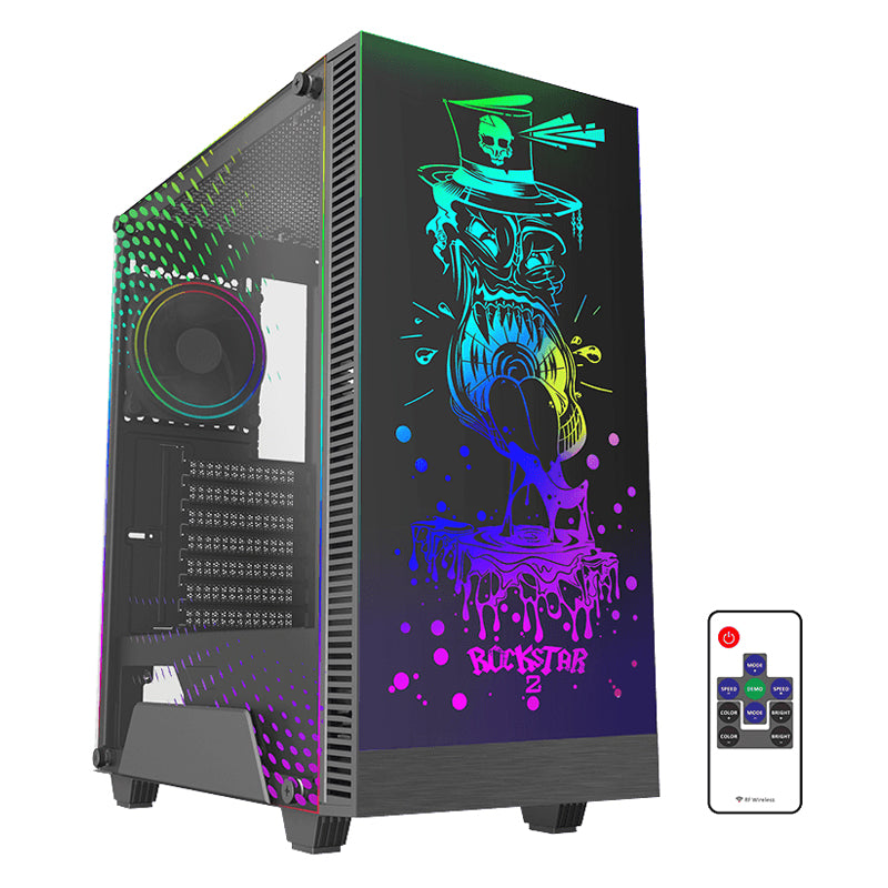 GAMEMAX Rockstar-2 ARGB ATX Mid Tower Gaming Case