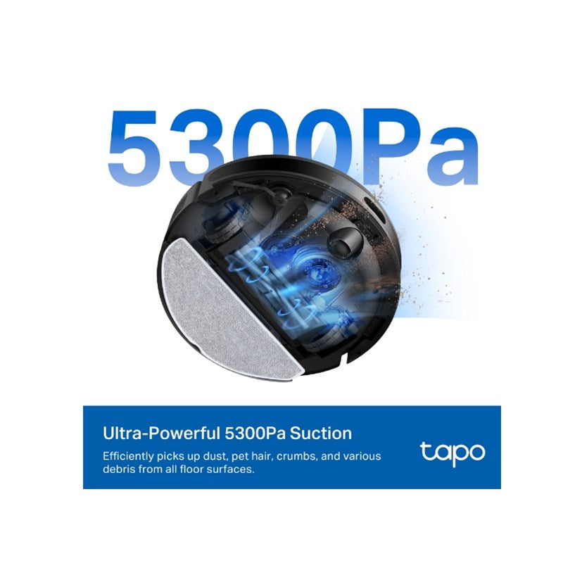 TP-Link 5300Pa Suction MagSlim LiDAR Navigation Robot Vacuum and Mop