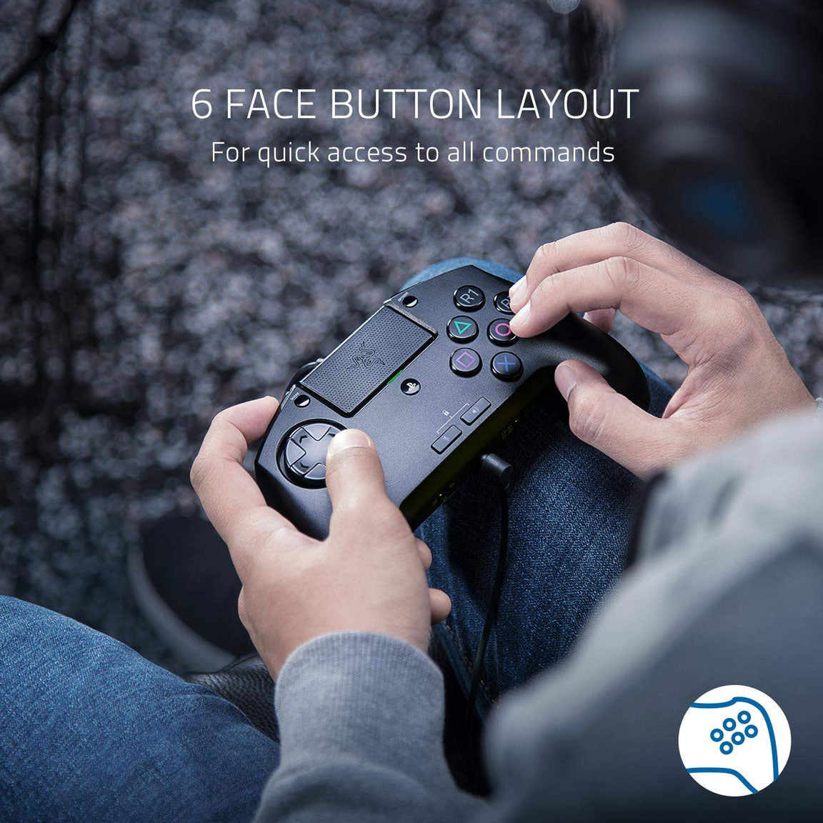 Razer RAION Fightpad Game Controller for PS4