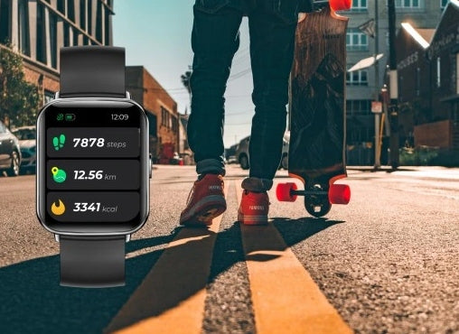 BEMI Kix2 Smartwatch , for Android/iOS, with IP68 Protection