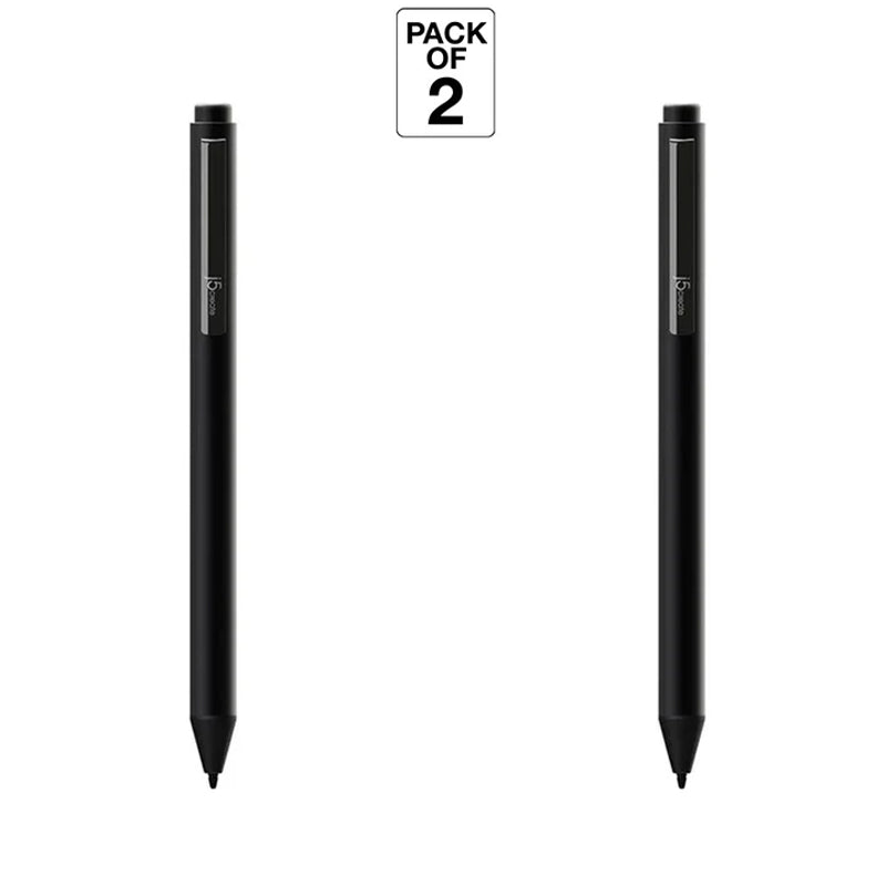 j5create JITP100 USI Stylus Pen for Chromebook - Black (Pack of 2)
