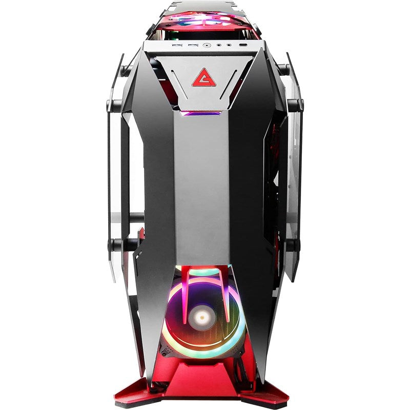 Antec Torque E-ATX Mid-Tower Gaming PC Case - Black/Red