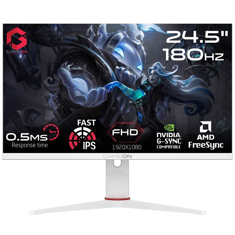 كومبيوتر الألعاب اي 5, معالج i5-14400F, كارت شاشة RTX 4060 Ti 8GB, ويندوز 11 برو, مع جيم اون شاشة 24 بوصة فل اتش دي, 180 هرتز, مع مجموعة الألعاب 4 في 1