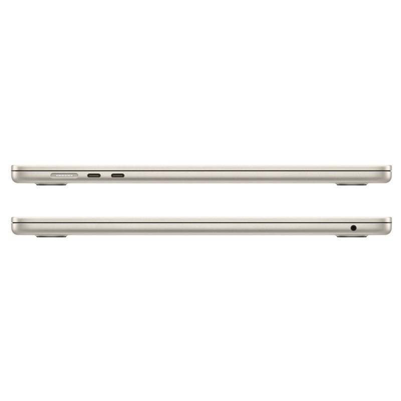 أبل , ماك بوك اير ام تو , شاشه مقاس 15 بوصه Retina, معالج(Apple M2), رام 8 جيجا , سعه 256 جيجا اس اس دى ,8-core CPU, 10-core GPU, لوحه ماتيح انجليزيه ,تاتش
