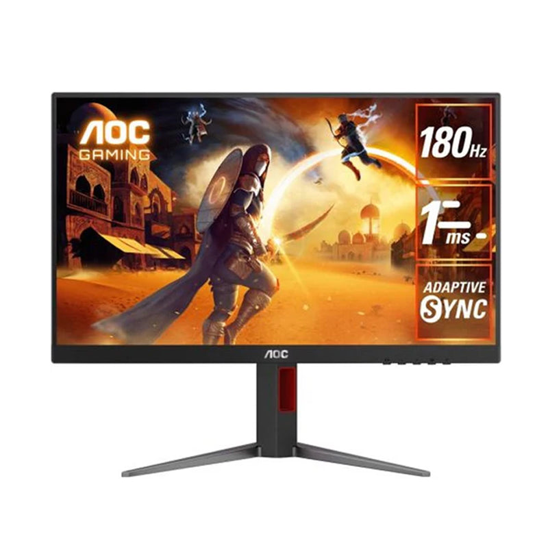 AOC 24G4 23.8 Inch FHD 180Hz IPS HDMI 2.0 1ms Gaming Monitor - Black