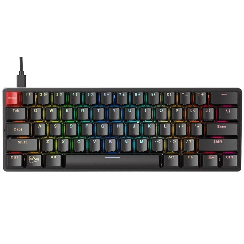 Glorious GMMK Compact 60% Wired RGB Gaming Keyboard - Black