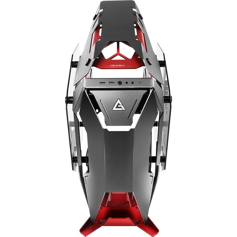 Antec Torque E-ATX Mid-Tower Gaming PC Case - Black/Red